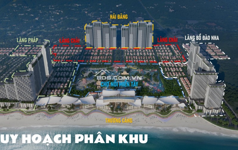 Cặp căn Liền kề HIẾM Sun World + View Biển | Tầng 32 B3 | Blanca City Căn Studio chỉ từ 3,x tỷ/căn
